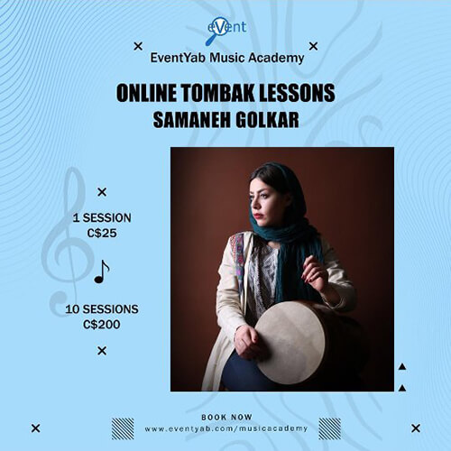 Online Tombak Lessons